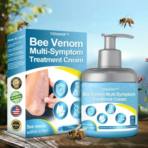 TODAHOF™ Bee Venom Multi-Symptom Treatment Cream prevents skin dryness.