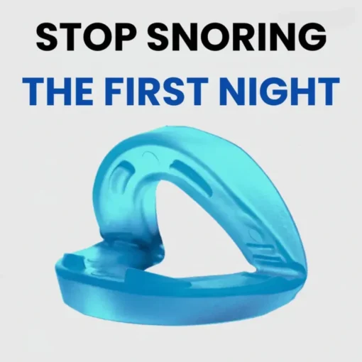 The Quiet Anti-Snoring Mouthpiece is BPA and latex-free for safety and comfort.