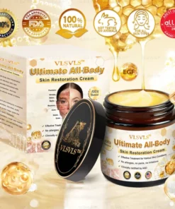 Discover healthier, radiant skin with VLSVLS™ Ultimate All-Body Skin Restoration Cream.