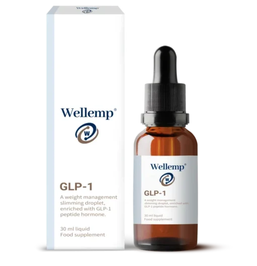 Wellemp® GLP-1 Weight Manegement Slimming Droplet reduces appetite and helps maintain a feeling of fullness for longer.