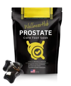 WellnessHub™ Prostate Care Foot Soak offers an effective, natural foot soak experience for enhanced prostate health.