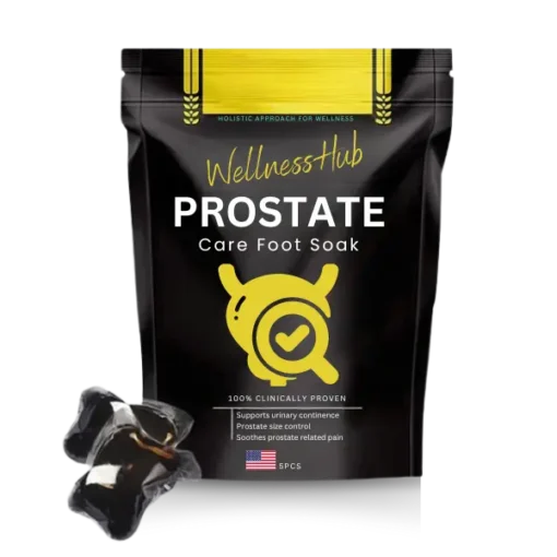 WellnessHub™ Prostate Care Foot Soak offers an effective, natural foot soak experience for enhanced prostate health.