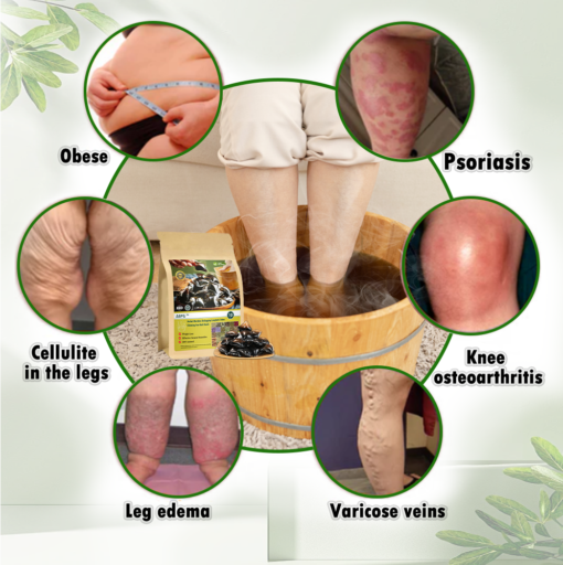 Improve your quality of life with AAFQ™ Herbal Meridian Unclogging Lymphatic Detox Slimming Foot Bath Beads.