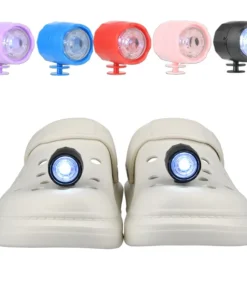 Mini Headlights for Crocs are compact and easy to attach, making them the perfect accessory for your favorite footwear.