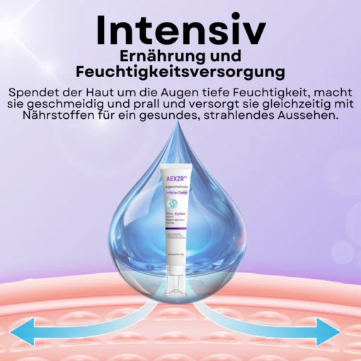 Vertrauen Sie auf die innovative Formel der AEXZR™ Augenschwellungs Entferner Creme, die Ihnen sofortige Ergebnisse und langfristige Vorteile bietet.