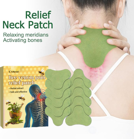 Relieve pain naturally with 𝐶𝑣𝑟𝑒𝑜𝑧™𝑁𝑒𝑐𝑘 𝑝𝑎𝑖𝑛 𝑟𝑒𝑙𝑖𝑒𝑓 𝑎𝑛𝑑 𝑟𝑒𝑝𝑎𝑖𝑟 𝑏𝑒𝑒 𝑣𝑒𝑛𝑜𝑚 𝑝𝑎𝑡𝑐ℎ𝑒𝑠. Join thousands who found hope and healing through our patch.