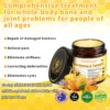 Say goodbye to harmful chemicals with Fivfivgo™ Bee Venom & Turmeric Arthritis Therapy Cream’s all-natural ingredients.