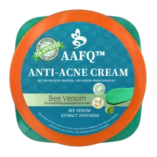 Recommended by dermatologists, AAFQ™ Bee Venom Anti-Acne Cream is your go-to solution for clear skin. Try it today!