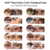 AQA™ PRO SpectraEye Farbwechsel-Tropfen provides visible color changes that last 5-7 days. Try it now!