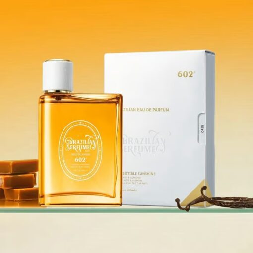 Brazilian Perfume 602# is a celebration of Brazil’s vibrant spirit, with notes of vanilla, jasmine, and pistachio.