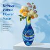 Enjoy hours of fun assembling the 3D Puzzle Vase, perfect for flower displays.