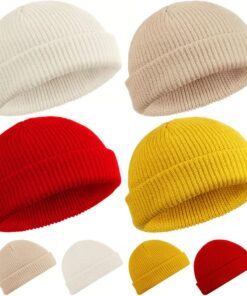 4 Pieces Trawler Beanie Watch - Hats that keep you warm and comfortable during winter.