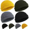 4 Pieces Trawler Beanie Watch - Warm and comfortable hats made from high-quality materials.