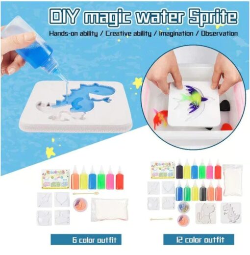 The Magic Water ELF Toy is perfect for family creative sessions and hands-on playtime.