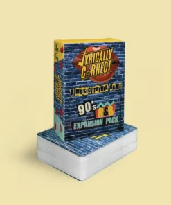 Challenge your friends with the 90s R&B Expansion Pack Card Game—80 cards filled with classic tunes for endless fun and lyrical trivia!