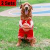 Comfortable and adjustable fit of the Basketball Dog Costume for a snug wear during celebrations.