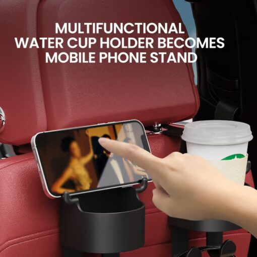 Enjoy a tidy car interior with the Car Cup Holder Hook, designed for convenience and durability.