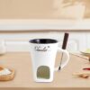 Enjoy fun fondue sessions with the Ceramic Fondue Mug, ideal for parties and gatherings.