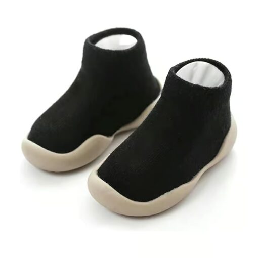 Childrens Sock Shoes – Soft cotton material for breathability and comfort.