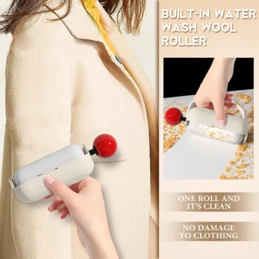 Keep your furniture and clothing clean with the Reusable Sticky Roller.