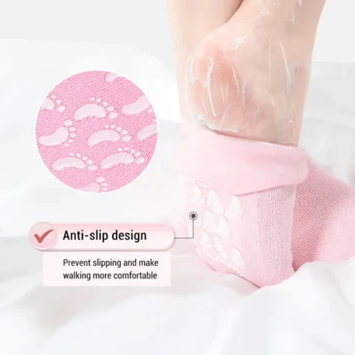 Foot Care Socks are easy to care for, simply rinse and dry for repeated use.