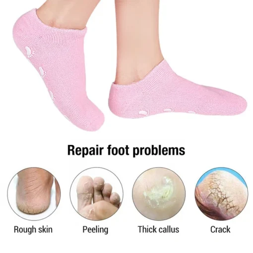 Foot Care Socks feature a non-slip design, keeping your feet stable and secure throughout the day.