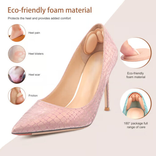 Heel Pads offer support and comfort for both men and women.