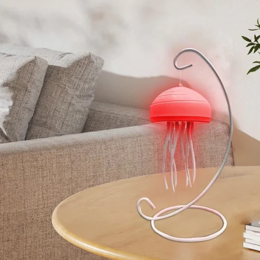 Bring a peaceful, aquatic touch to your room with the Jellyfish Table Lamp.