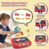 Kits Kitchen Toy Little Chef Cooking Set helps children develop social skills and teamwork through pretend cooking.