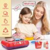 Kits Kitchen Toy Little Chef Cooking Set is made from safe, durable materials, perfect for creative and fun play.