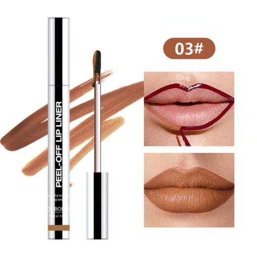 Perfect, smudge-proof lips all day with Long-Wear Lip Liner Stain.