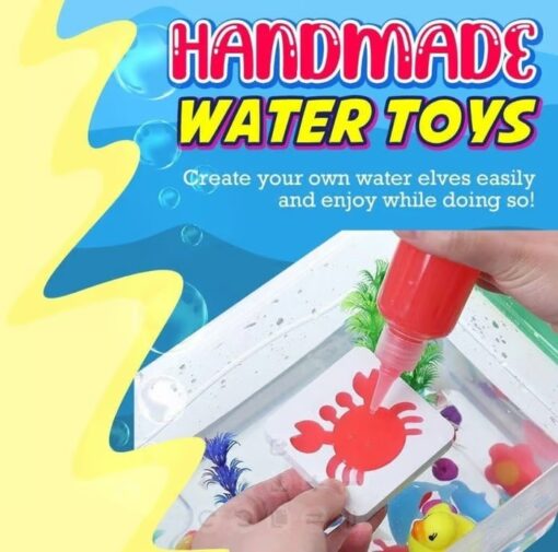 Magic Water ELF Toy fosters hand-brain coordination while kids play and create.