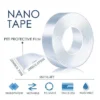 Nano Velcro Tape - Strong grip, reusable, and eco-friendly adhesive for multiple uses.