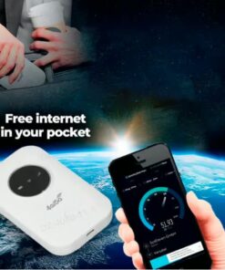 The Pocket WiFi Router provides perfect internet even in remote locations.