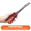 Comfortable Spark Plug Pliers with ergonomic rubber handles for secure grip during use.