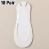 Toe Topper Invisible Socks offer breathable, comfortable fabric that ensures no foot odor all day long.