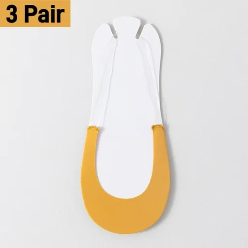 Toe Topper Invisible Socks provide ultimate comfort and stay in place with their elastic, non-slip design.