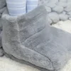 USB Foot Warmer with soft, double-layered fabric, offering comfort during cold days.