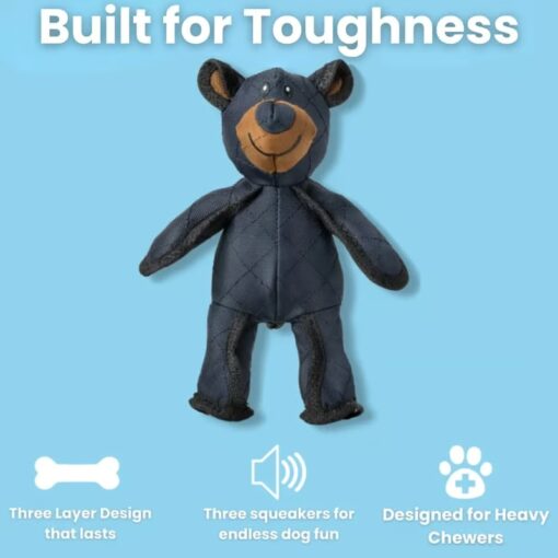 Give your dog the gift of durability and fun with the Unbreaka-Bear™ Dog Toy.