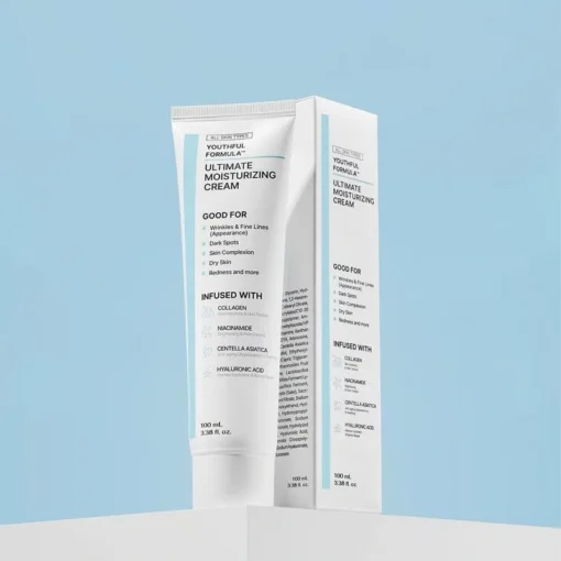 Youthful Formula Ultimate Moisturizing Cream - A rich, effective formula for healthy, glowing skin every day.