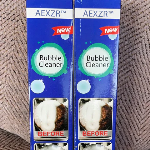 AEXZR™ Multifunctional Bubble Cleaner effortlessly removes grease and dirt from surfaces.