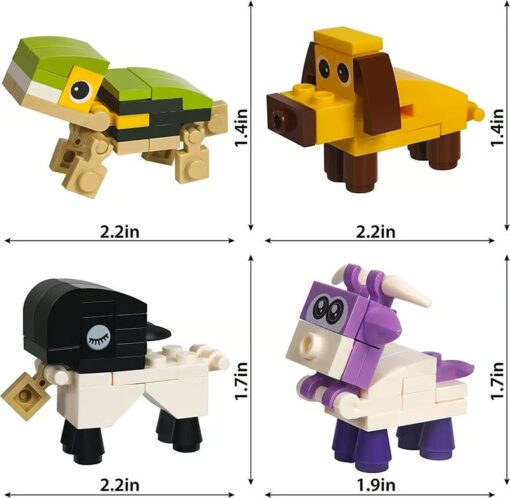 Animal Building Blocks offer creative play with 24 fun animal-themed blocks in heart-shaped boxes, perfect for Valentine's Day gifts.