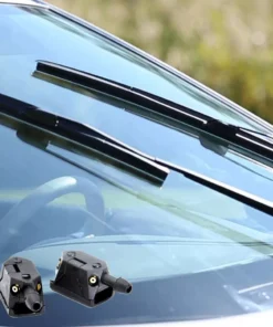 Easy installation of the Car Wiper Nozzle for quick windshield cleaning.