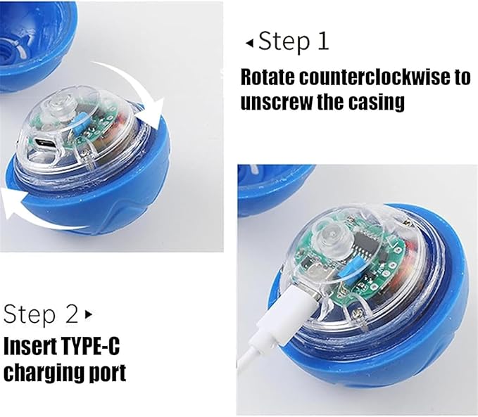 Chewie Viral Bouncing Ball brings endless fun to your dog with automatic movements and LED effects.