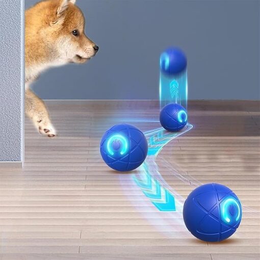 With durable TPR material, Chewie Viral Bouncing Ball withstands chewing and rough play.