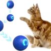 Chewie Viral Bouncing Ball's LED lights make it ideal for nighttime play sessions with your dog.