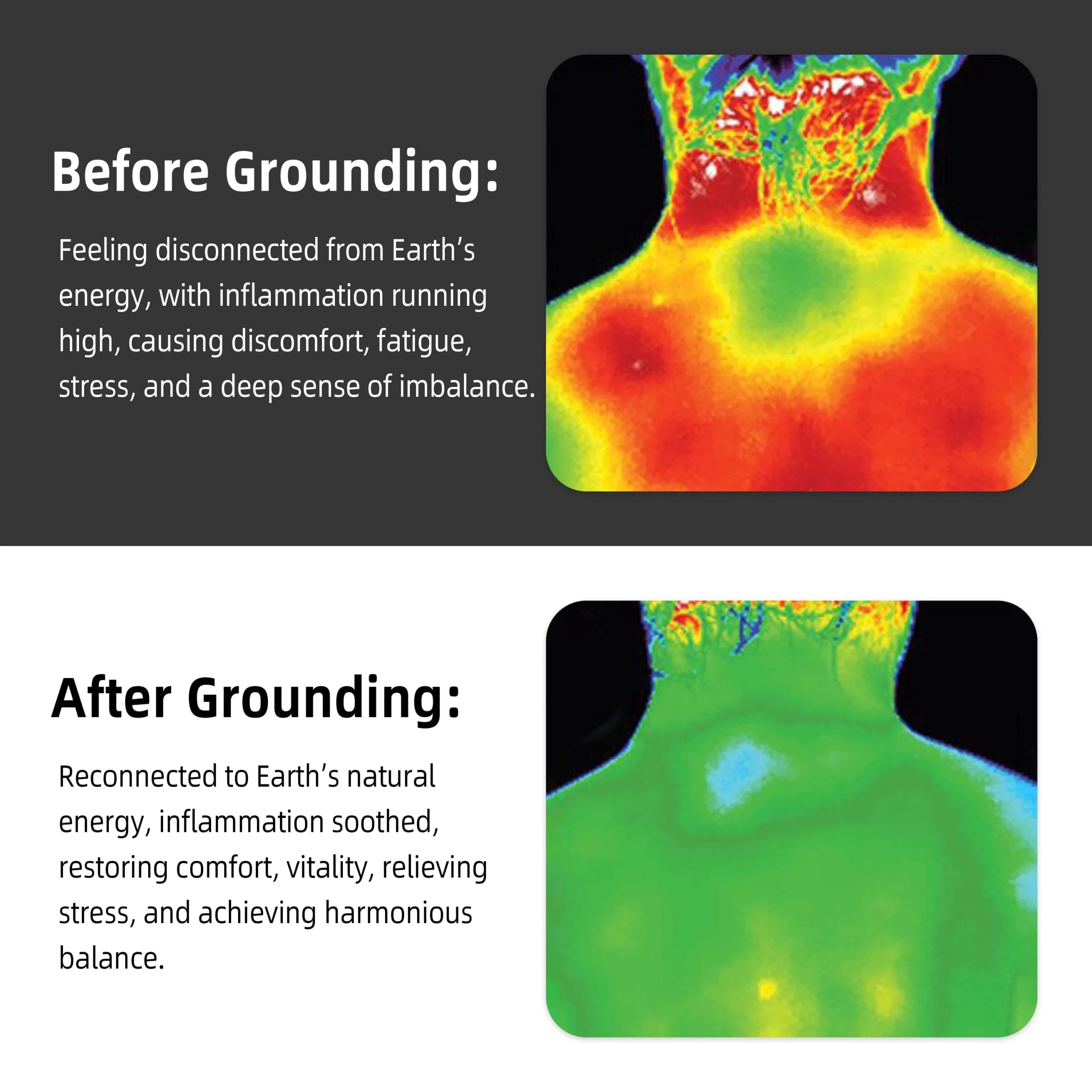 DAFEILA™ NovaGround Grounding Mat reduces static energy and supports your body’s natural metabolism.