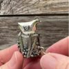 Funny Silver Chicken Toy