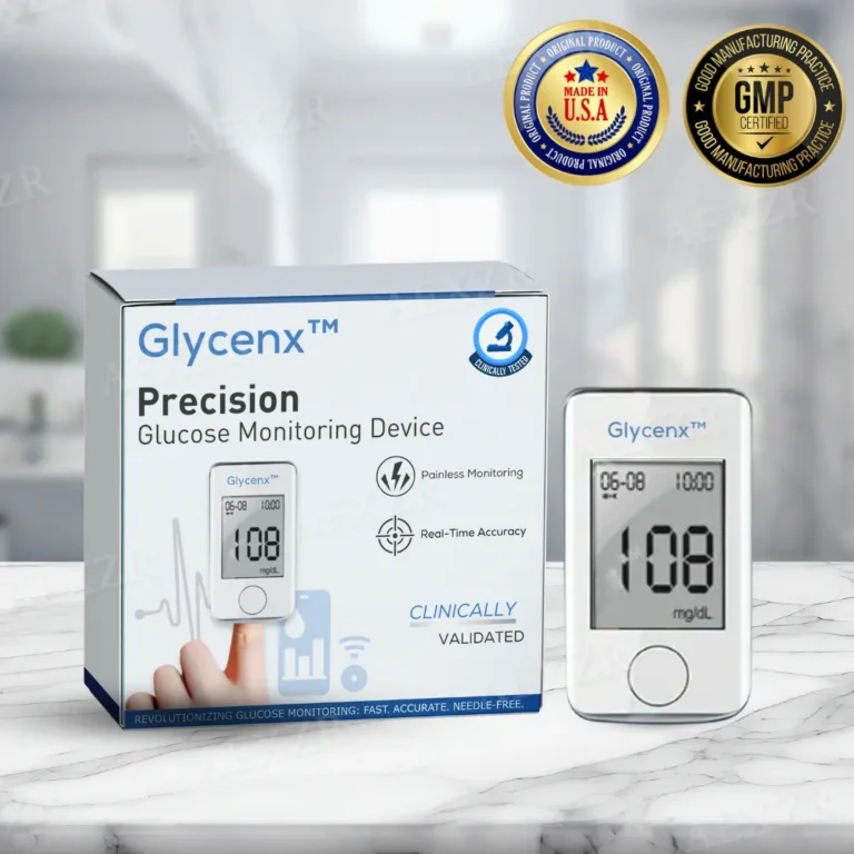 Glycenx™ Precision Glucose Monitoring Device is recommended by healthcare professionals.