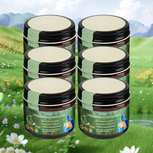 Lercea™ Mullein Clear Lung Repair Cream – Supports respiratory health with natural ingredients.